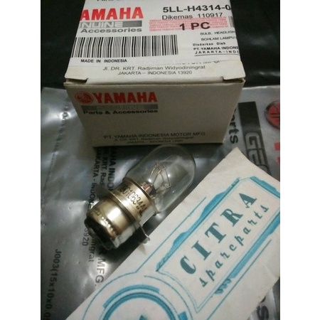 bohlam lampu depan yamaha mio