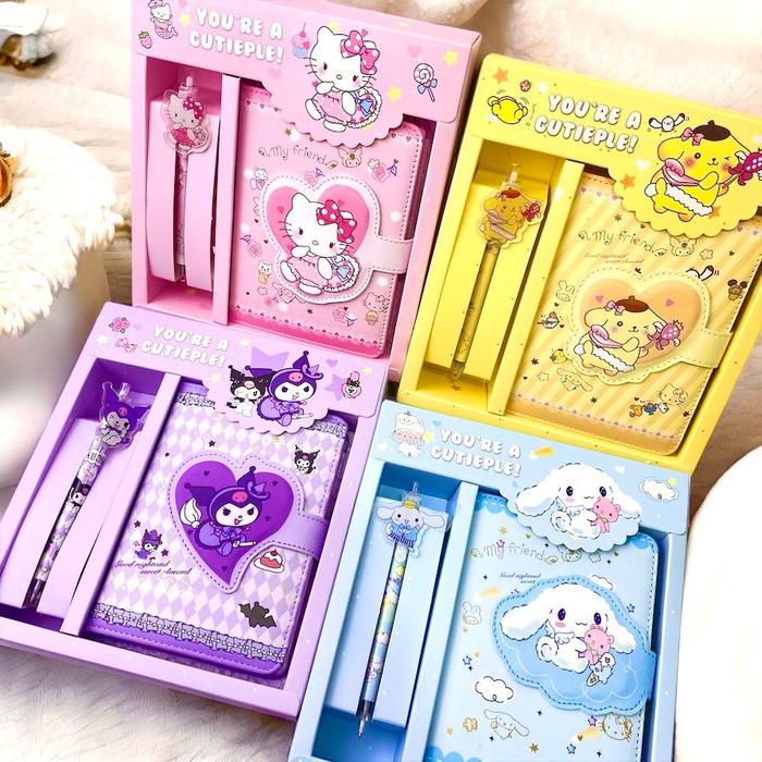 

TSA (COD) Paket Alat Tulis 2 IN 1 Set Stationery 2IN1 Karakter Kartun Alat Tulis Anak Sekolah Pulpen