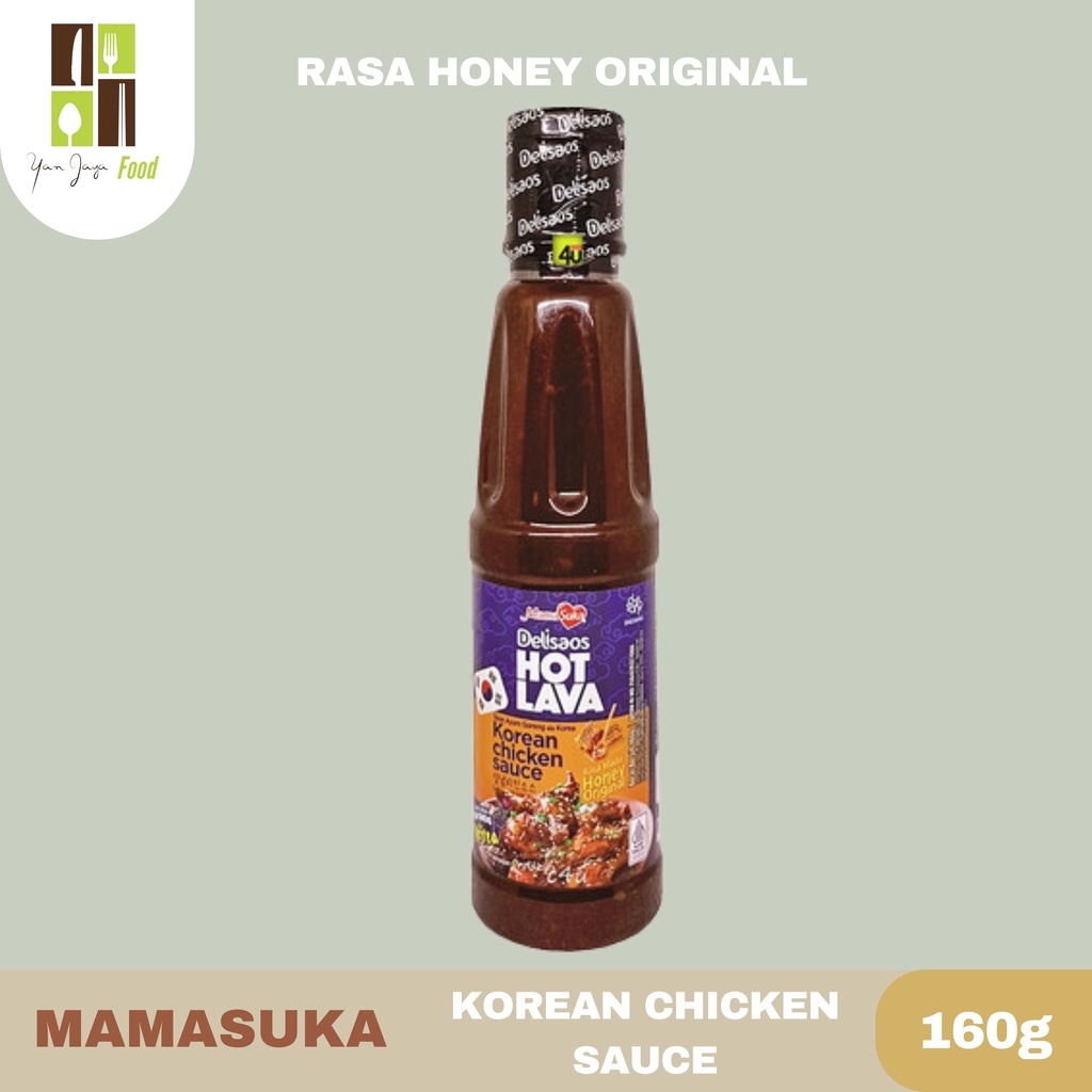 

HJE Mamasuka Korean Chicken Sauce Honey Spicy/Honey Garlic/Honey Ori 160g
