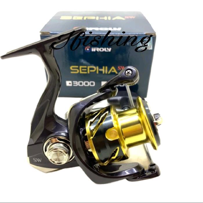 Paling Laris Reel Iroly Sephia Sw 1000,2000,3000,4000,6000 Power Handle