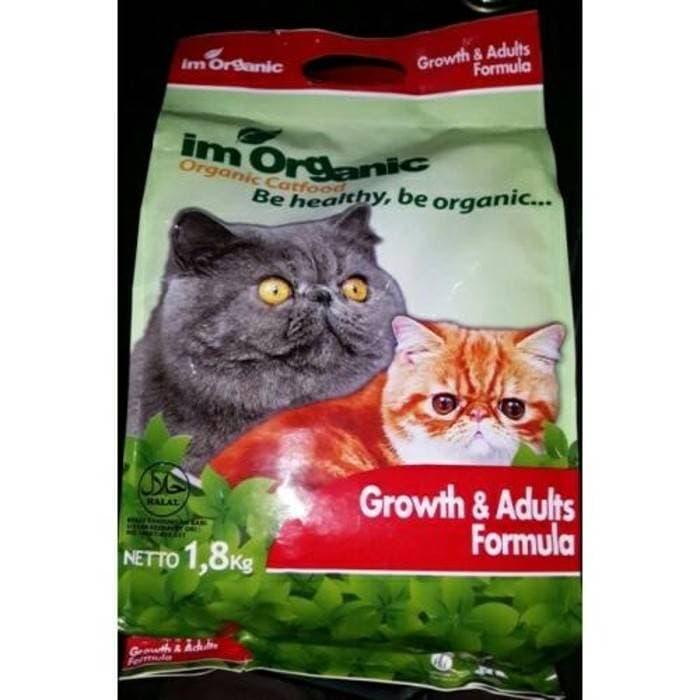 

Im Organic Growth and Adults Formula 1,8 kg - Makanan kucing dewasa