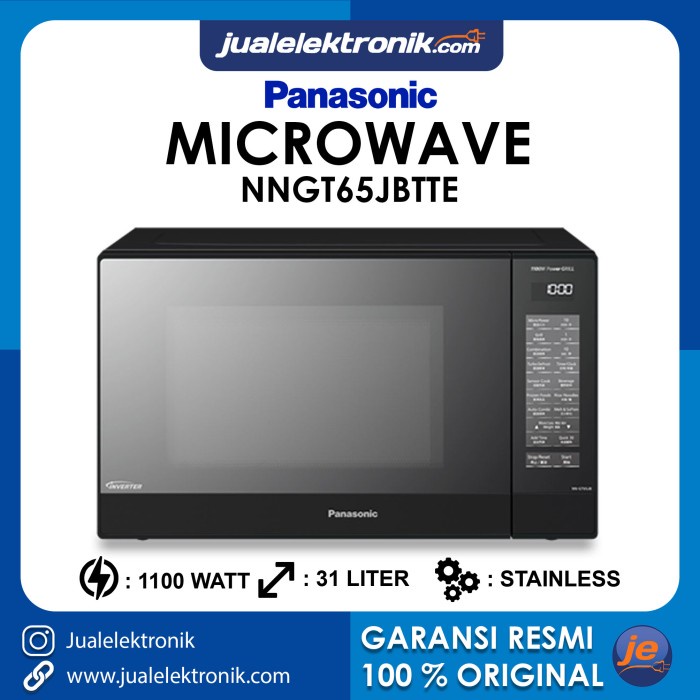 Panasonic NN-GT65JB Inverter Grill Microwave Oven [31 L]