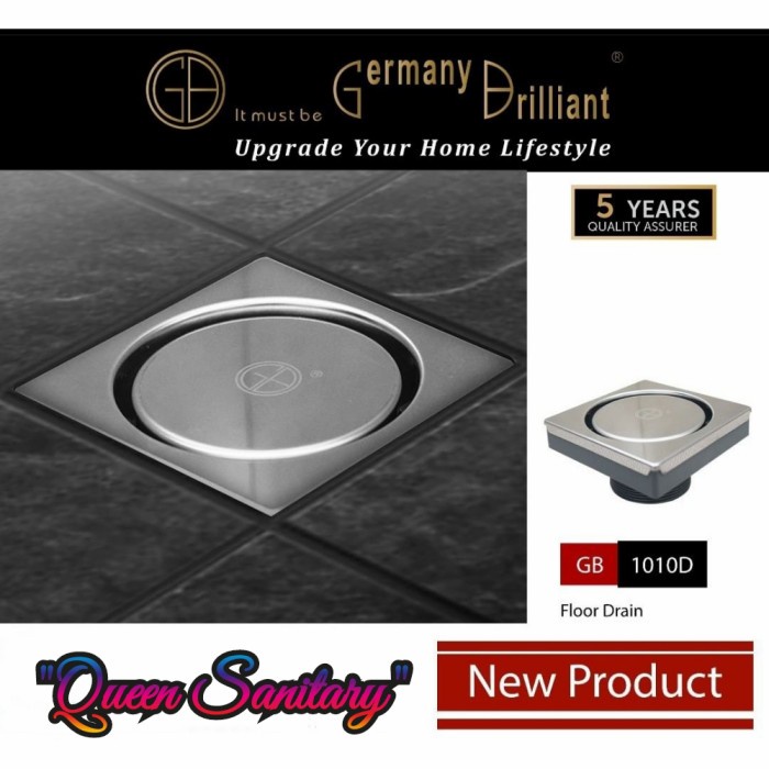 Floor Drain /Saringan Got ORI Germany Brilliant GB1010D