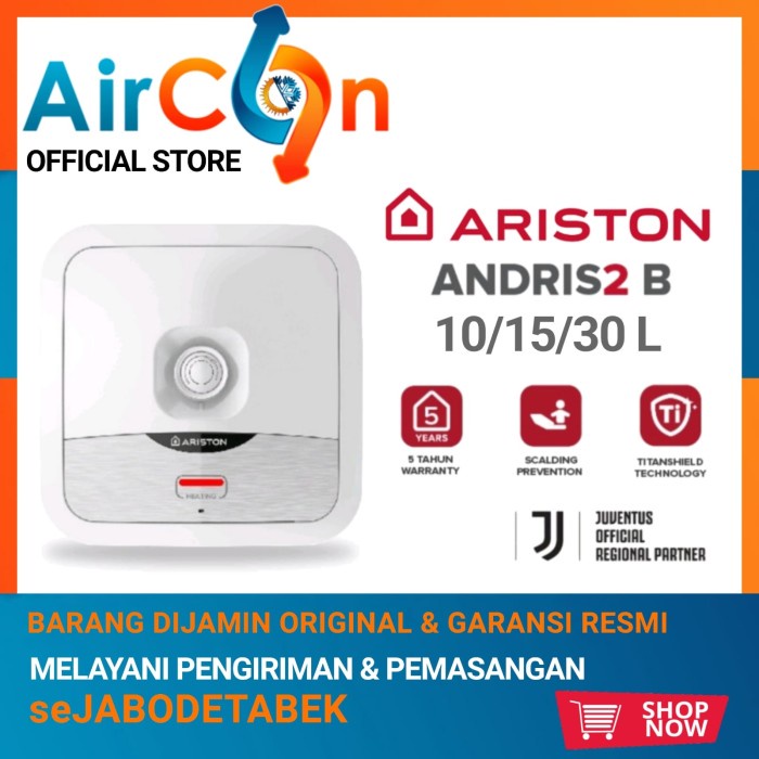 Water heater Ariston 10 liter Pemanas air Ariston