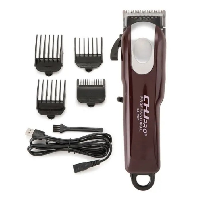 Chj Pro Hair Clipper Original Mesin Pencukur Rambut Tanpa Kabel Wireless Portable Terbaru Best