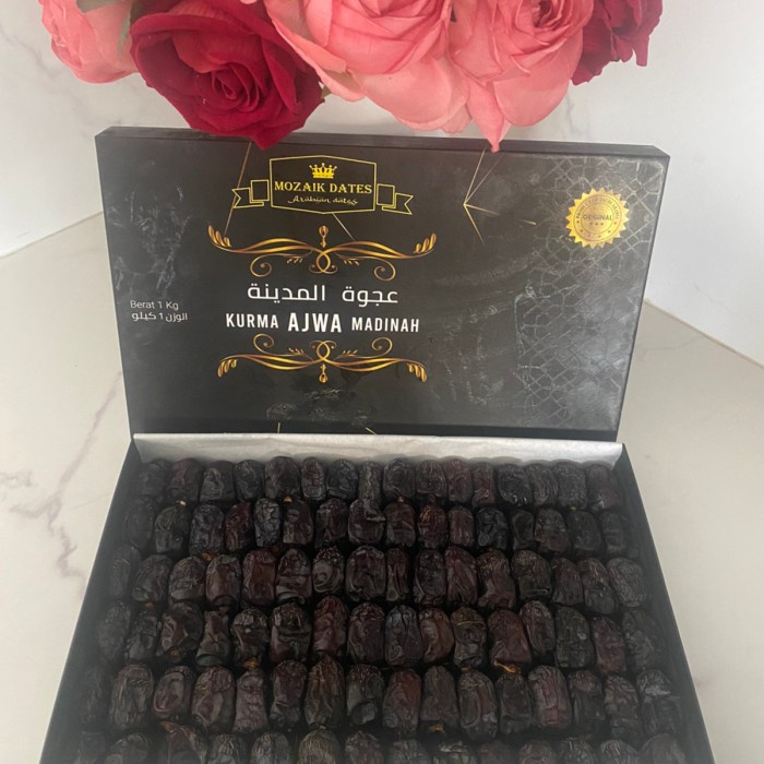 

Kurma Ajwa Kurma Nabi Grade A ( 1 kg )