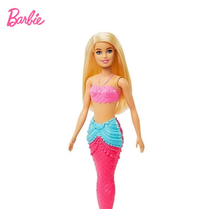 Barbie Dreamtopia Mermaid Pink Blonde - Mainan Boneka Anak Perempuan