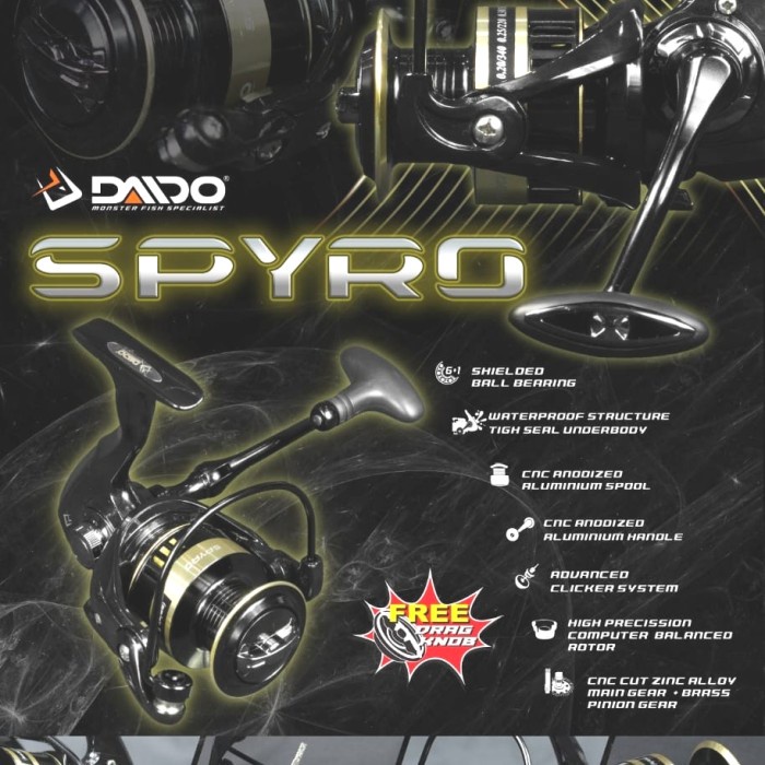 Spesial Reel Daido Spyro 6000 Power Handle