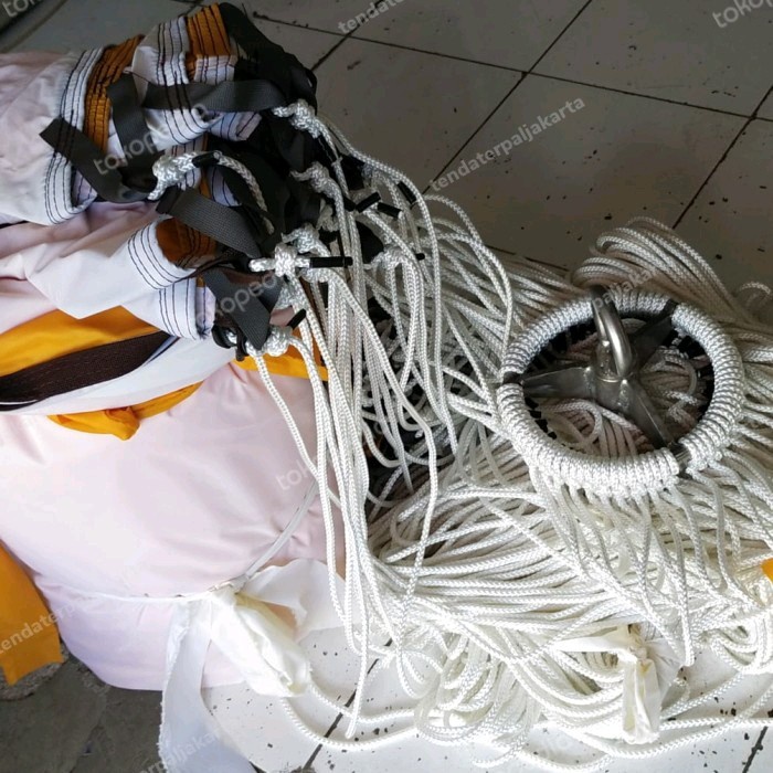 Laris Jangkar Parasut Kapal/Parasut Jangkar Kapal Kualitas Ekspor Garansi