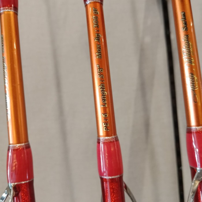 Paling Murah Joran Andy Widjaja Series Relix Nusantara Tp Oh/Oh Spiral Pe6