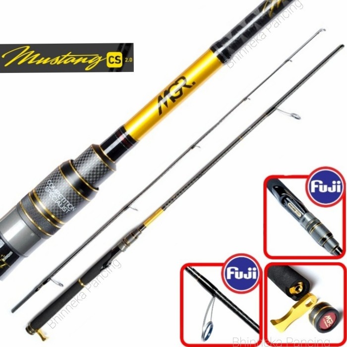 Menarik Joran Maguro Mustang Cs 180 Galatama Rod Joran Lomba Fuji