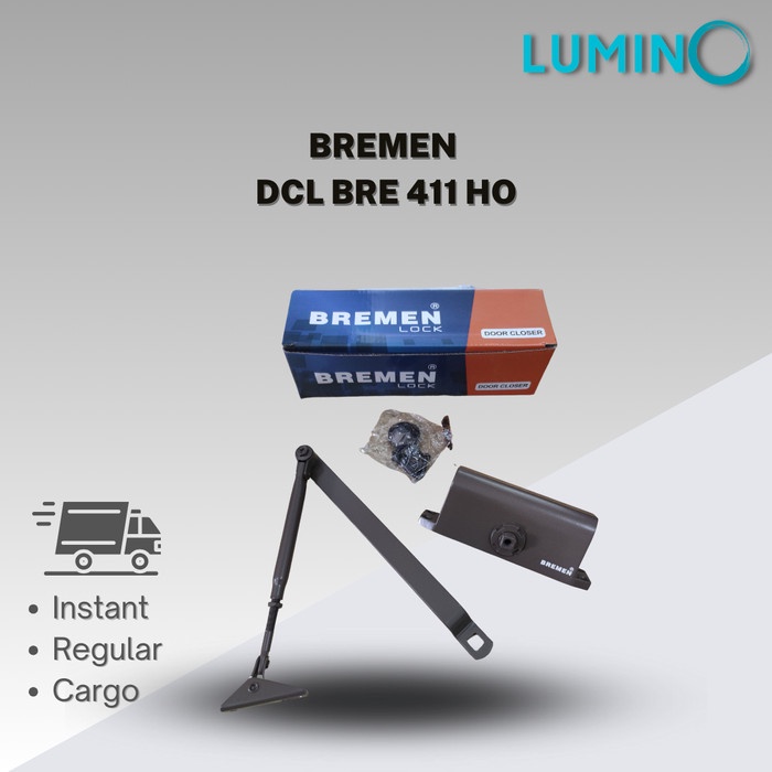 Ready Jt Door Closer Bremen Lock 411 Ho / Dcl Bre 411 Ho Penahan Pintu / Penutup Pintu Otomatis