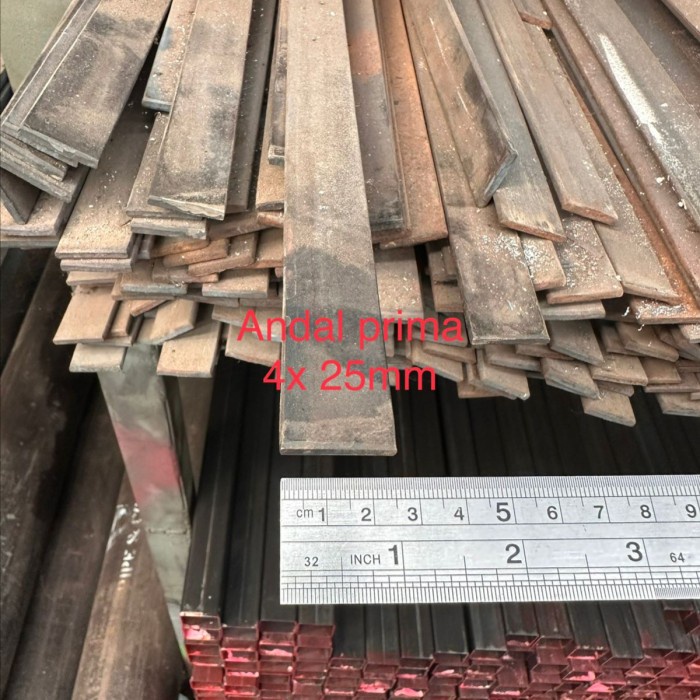 Plat Strip 4 Panjang 6 meter - Strip Besi Tebal 4mm