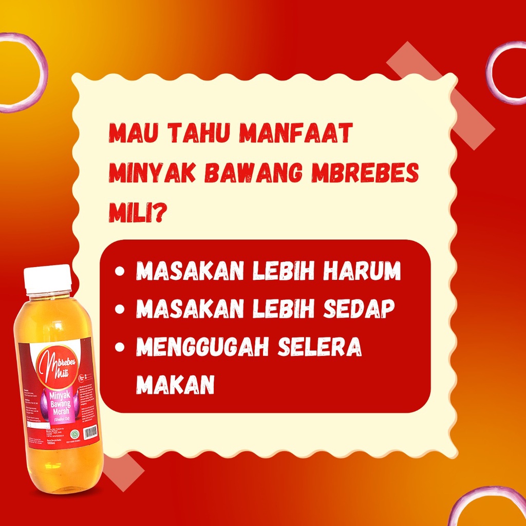 

HJE Mbrebes Mili Minyak Bawang Merah 1 Liter