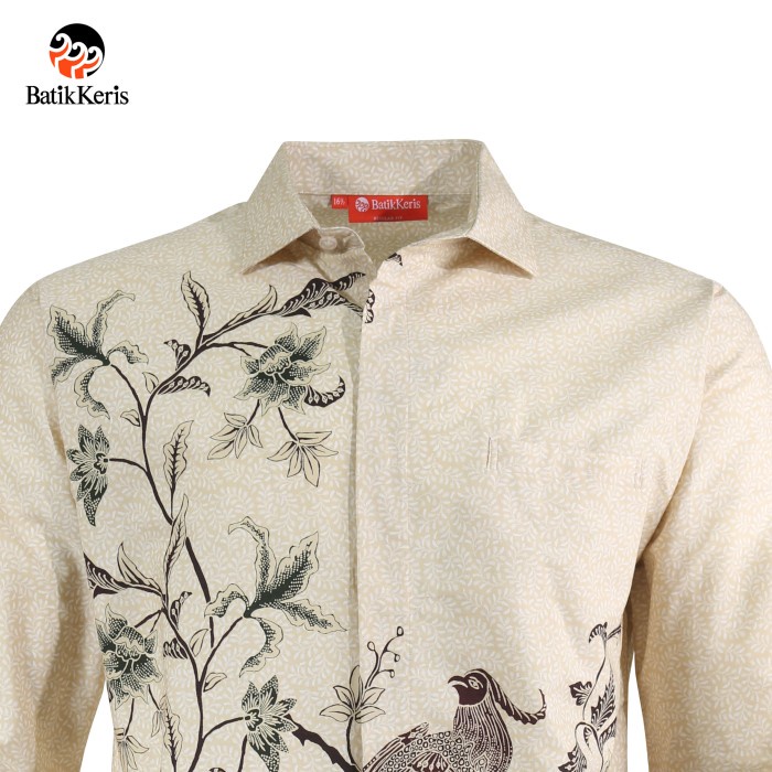 Terlaris Batik Keris Kemeja Reguler Fit Lengan Panjang Motif Keris Adikara 005Pb2Glfsa7