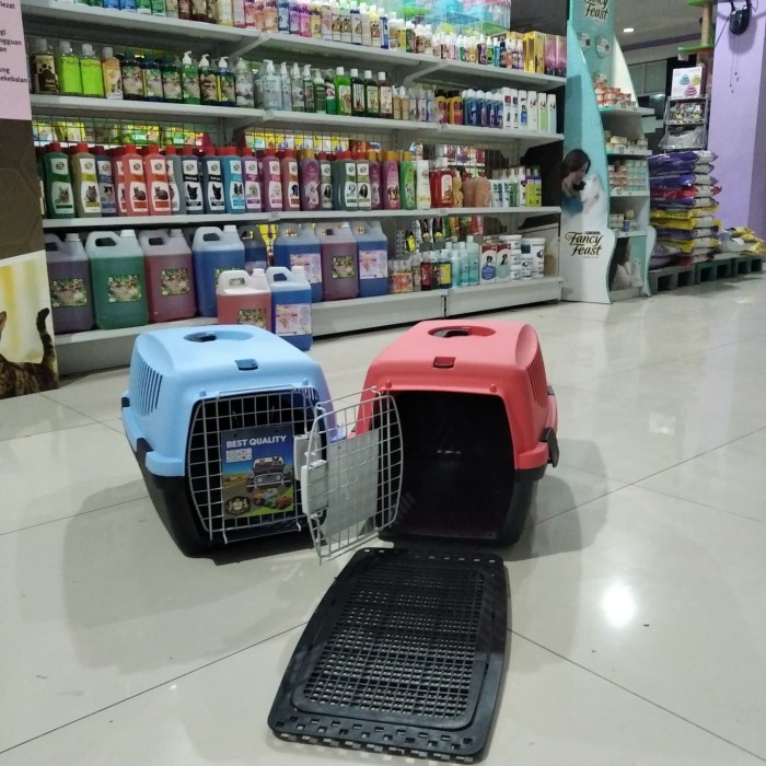 Cancel Box Kucing Anjing Kelinci Murah Pet Cargo Pet Ukuran M