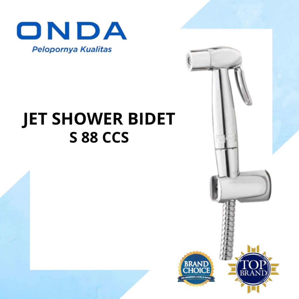 ONDA KRAN SHOWET BIDET / KRAN CEBOK ONDA / JET SHOWET BIDET ONDA S 88 CCS FLEX
