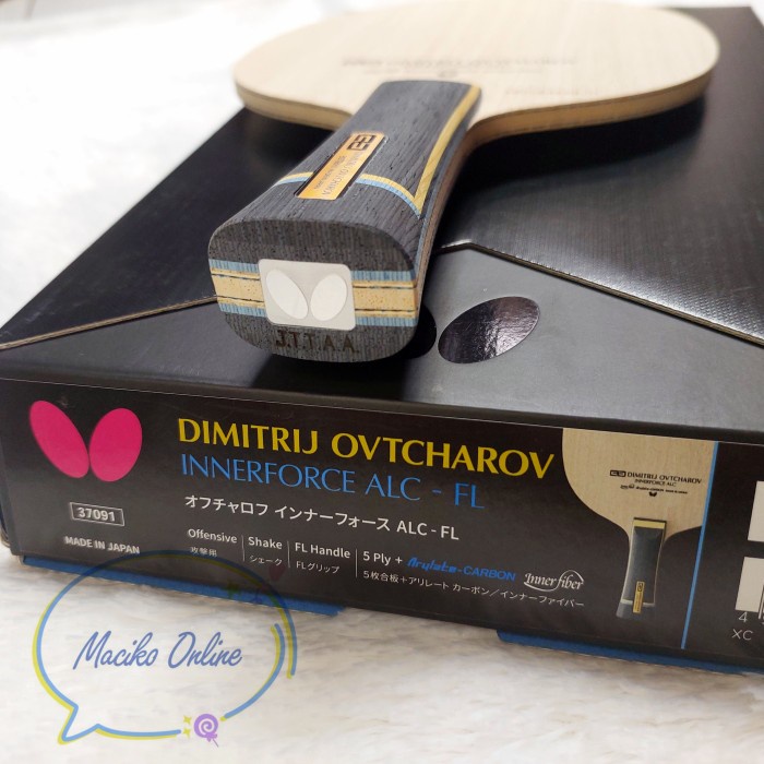 Dimitrij Ovtcharov Innerforce ALC FL ~ Kayu Bet Butterfly Ovtcharov