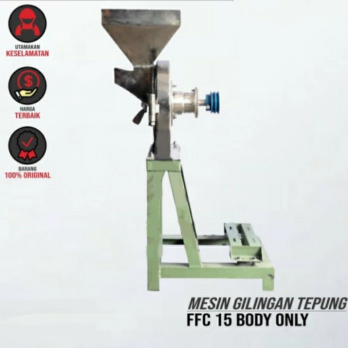 Mesin Giling Tepung FFC 15 Stainless Steel Body Only Disk ll FFC15
