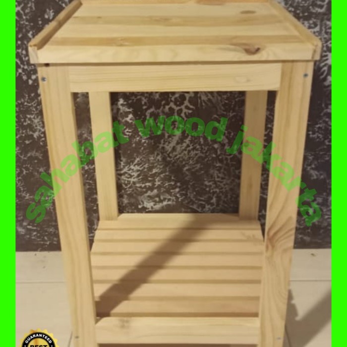 SALE Rak dispenser Rak galon Rak dapur Rak serbaguna Rak kayu jati