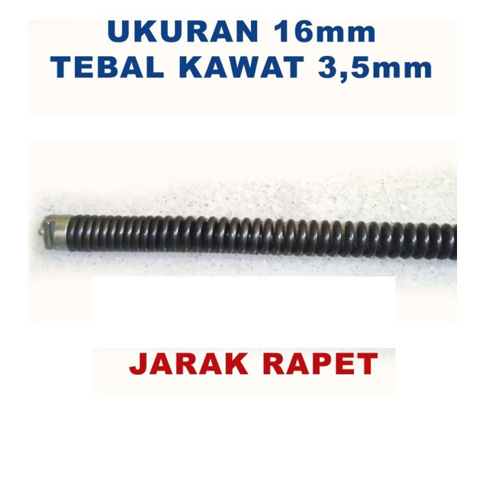 Kawat Spiral Bisa Untuk Mesin Krisbow Dan Ridgid -Gratisongkir