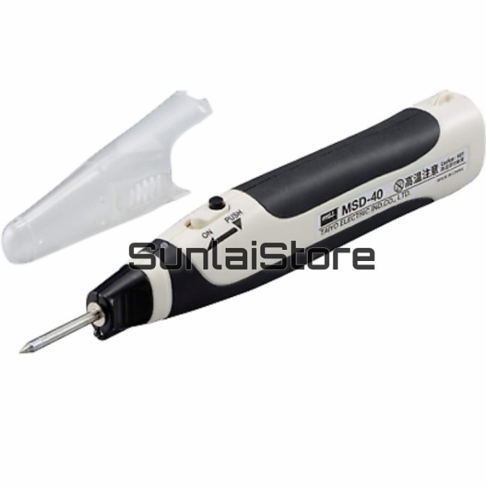 Battery Cordless Soldering Iron Solder Goot MSD-40 6V 9W