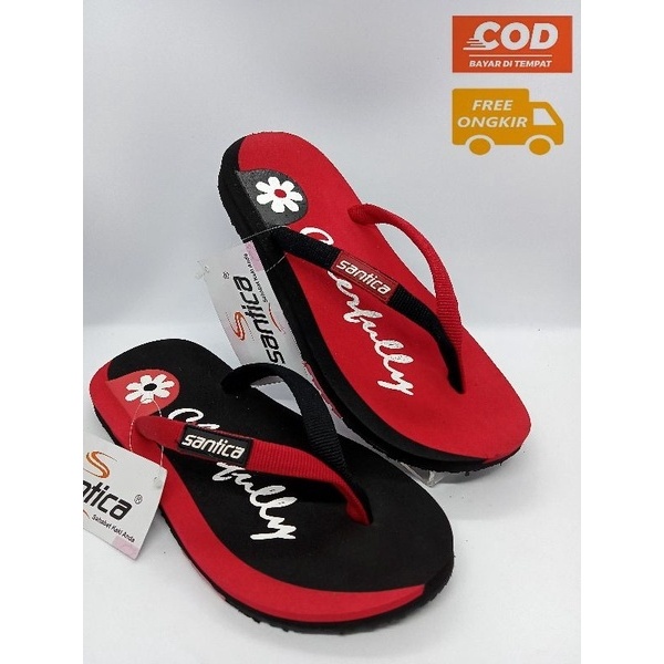 Berkualitas Sandal Wanita Santica Cheerful Original Santica Cheerful 36-40 Sandal Jepit Wanita