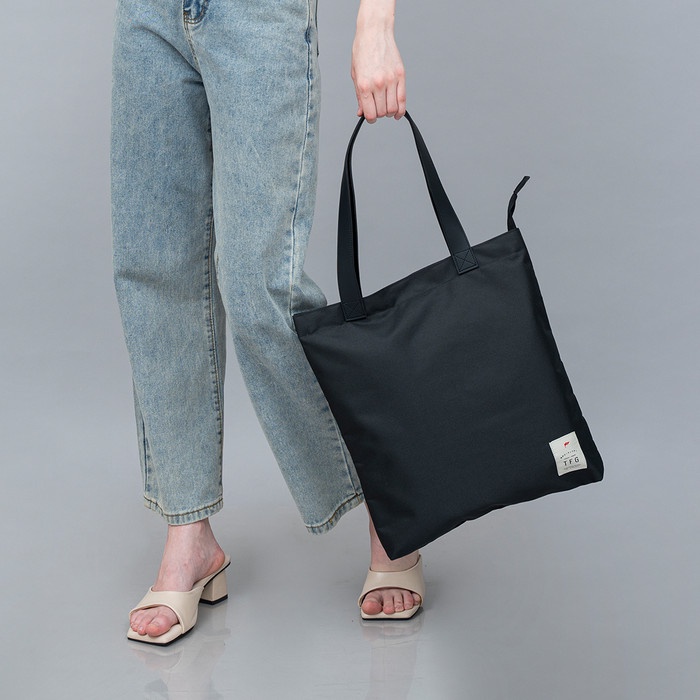 Tfg Tote Bag Tas Selempang Wanita Harvard 406 Black Lifetime Warranty