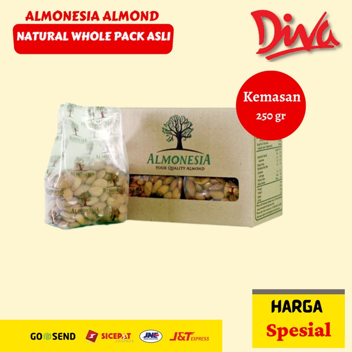 

Almonesia almond natural whole [250 gr]