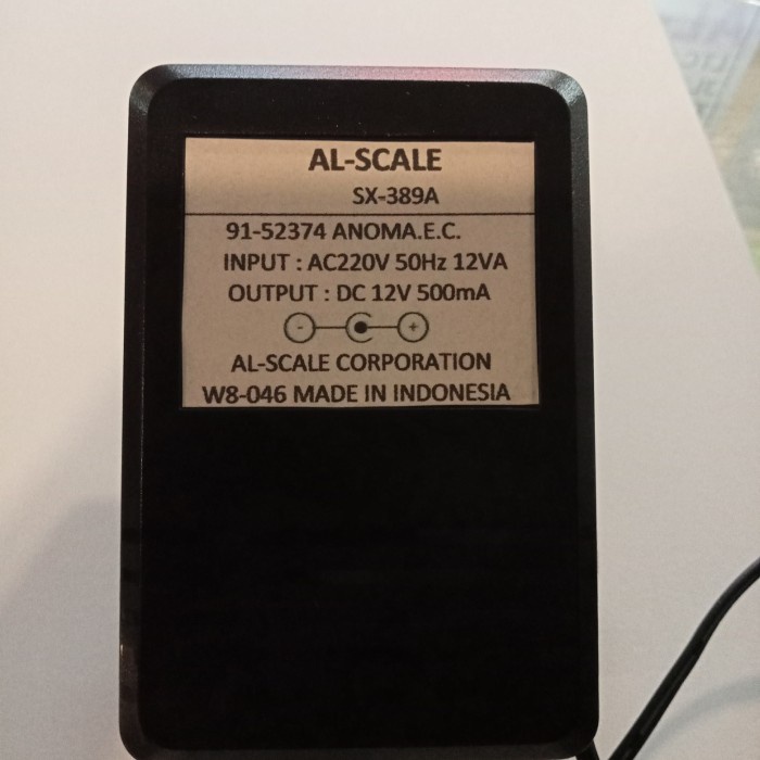 Adaptor Timbangan Digit12V-500Ma/Adaptor 12V-1000Ma/ Adaptor 9V-1000Ma #Gratisongkir