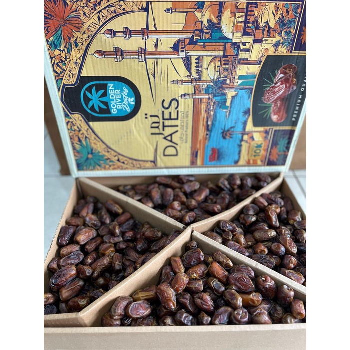 

Kurma Madu Mesir Golden River 10 kg Premium Dates