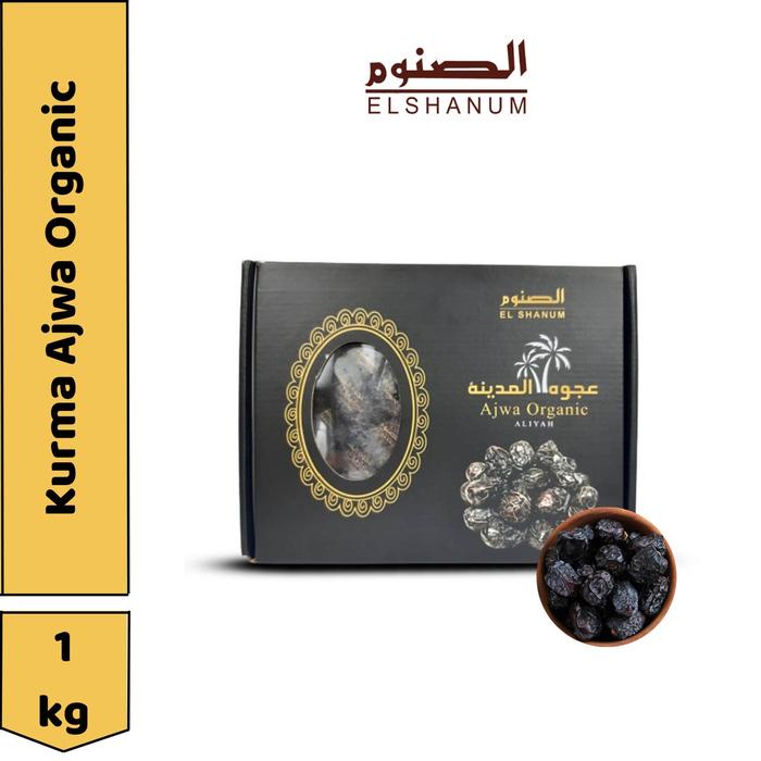 

Kurma ajwa 1kg Premium jumbo Original Madinah Kurma Nabi Asli Arab Saudia arabia FOOD Organik Bebas