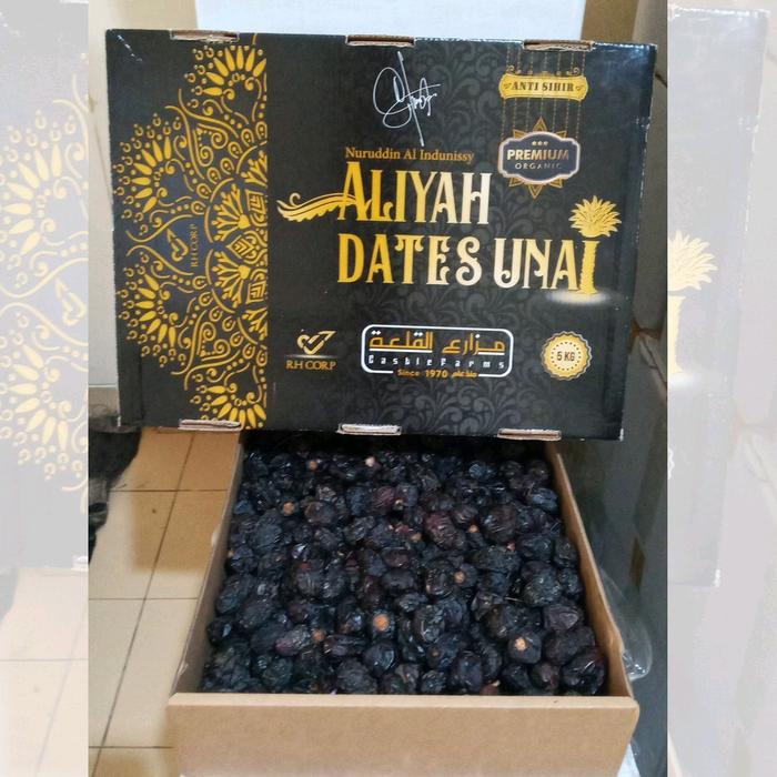 

Kurma Ajwa Aliyah Unai Premium 5 Kg Organik