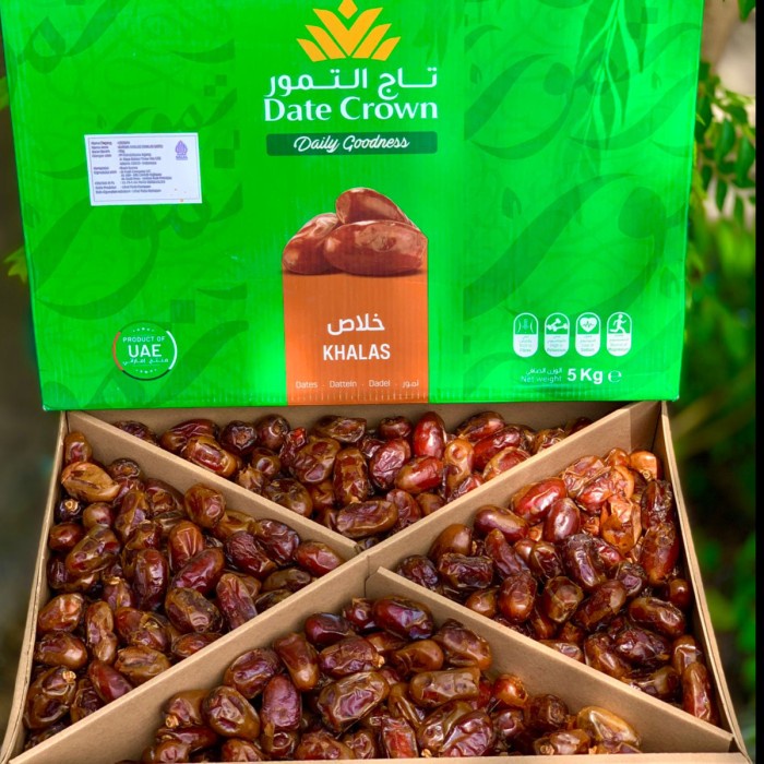 

Kurma Date Crown Khalas 5Kg
