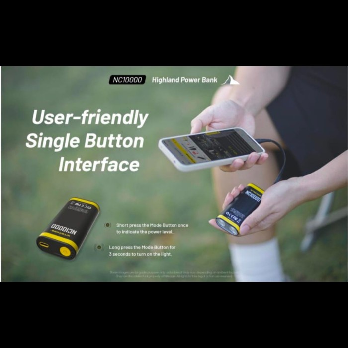 Bagus Highland Power Bank Nitecore Nc10000