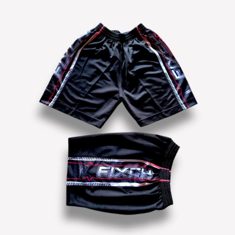 Celana Voli Fixch Printing Samping / Celana Pendek Olahraga