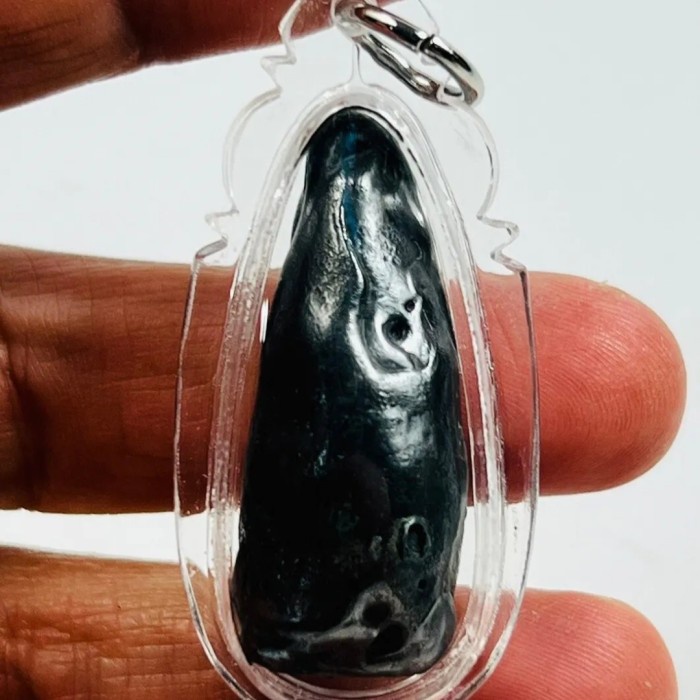 Best Kod Phee Black King Leklai Cave Stone Natural Lp Somporn Thai