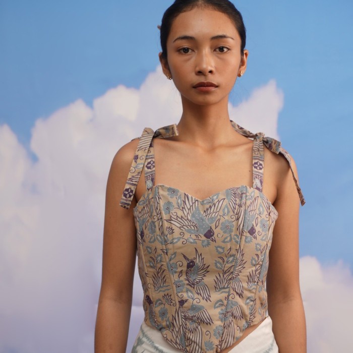Promo Batik Bustier Top 1