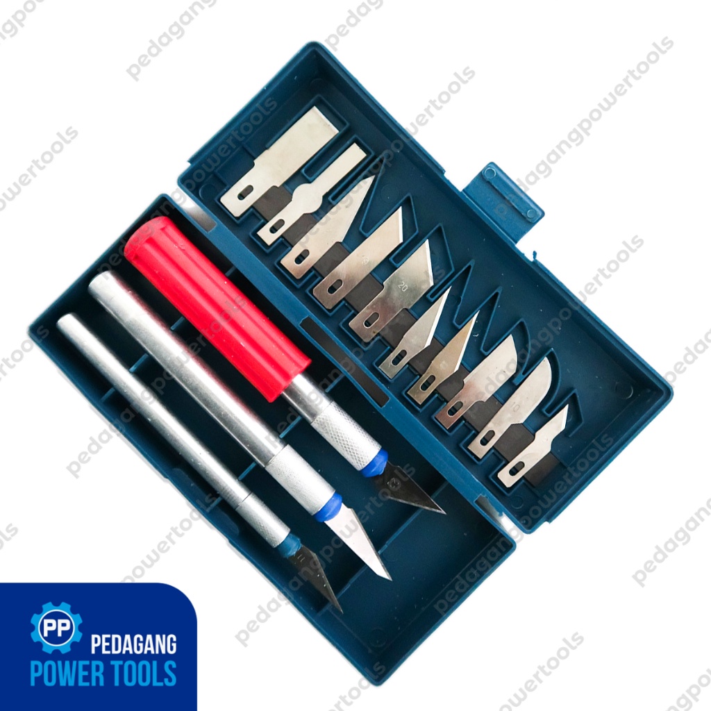 

iK! BISON PISAU UKIR SENI SET 13 PCS TOOL KIT ALAT PAHAT KAYU HOY KNIFE