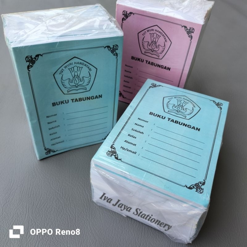 

IK! 1 Pak Buku Tabungan Murah / Buku Tabungan Anak Sekolah