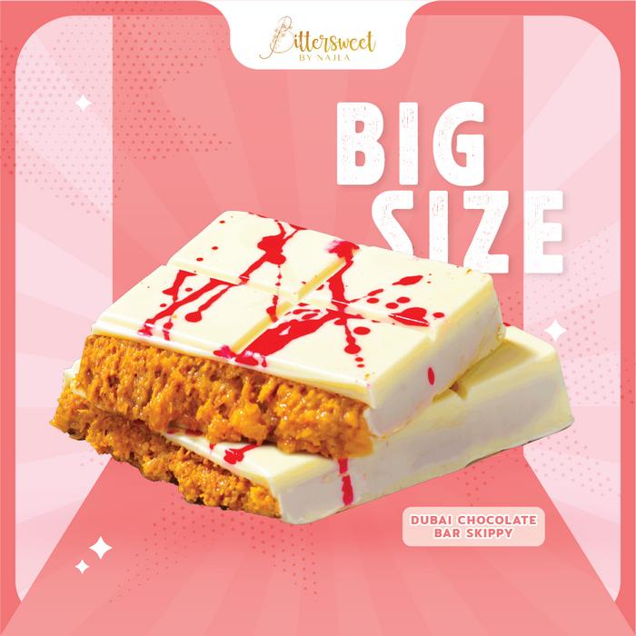 

Terbaru Dubai Chocolate Bar Skippy Big Size ( Satuan ) [ Best Deal ] Ready