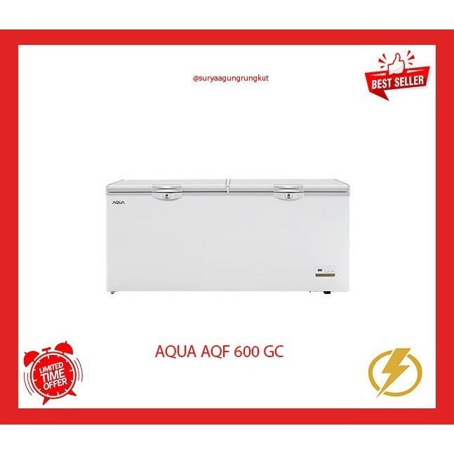 FREEZER BOX AQUA 561 LITER 268 WATT - AQF 600 GC