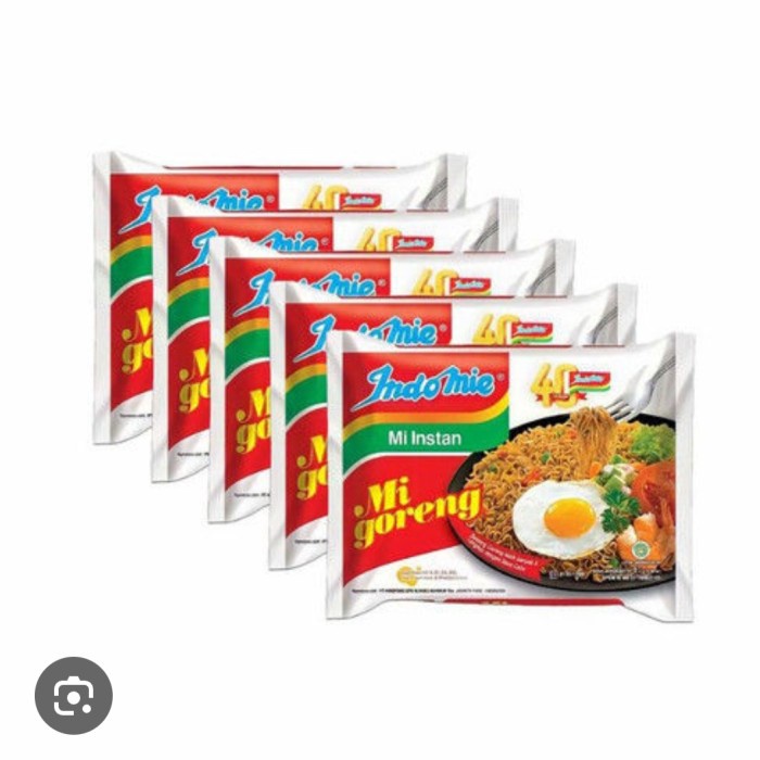 

Ready Indomie Goreng 85Gr Paket 5 Pcs