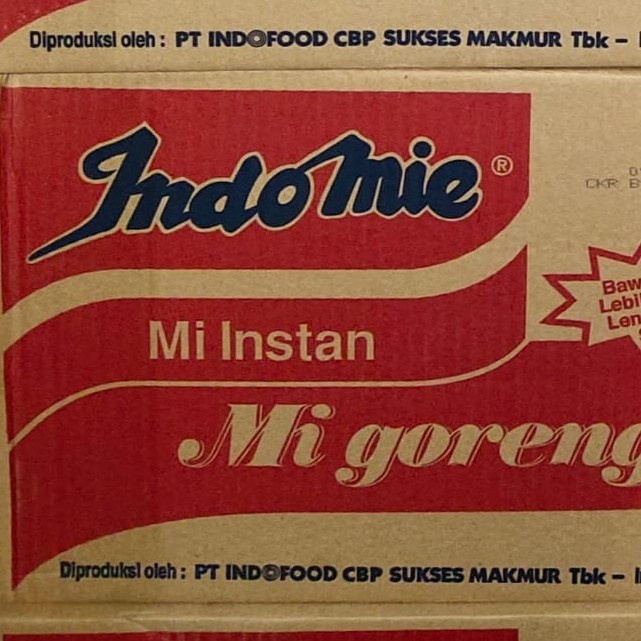 

Ready Indomie Goreng Isi 40Pcs/Dus