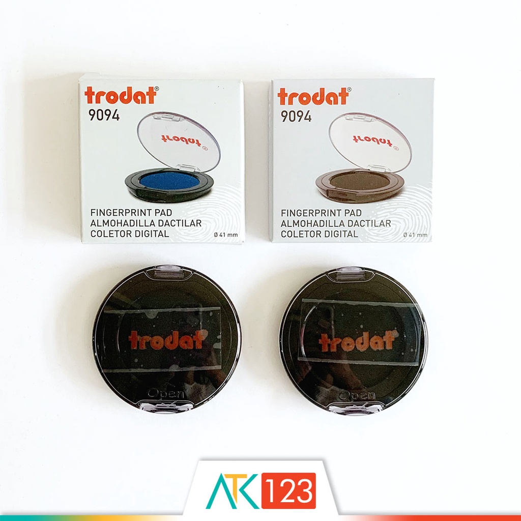 

iK! Bantalan Cap Sidik Jari / Fingerprint Pad Trodat 9094