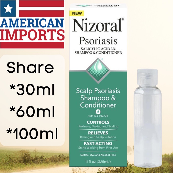 Share 30Ml - Nizoral Anti-Dandruff Shampoo [Original Usa] High Quality