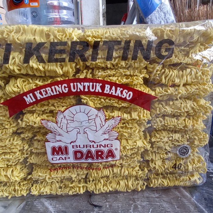 

Ready Mie Keriting Burung Dara 1 Bal 40 Pcs 2Kg