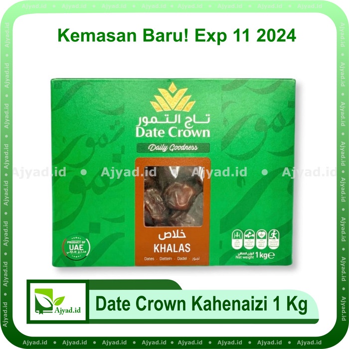 

HJK Kurma Date Crown Khalas 1 Kg - Stok Terbaru Dates Crown