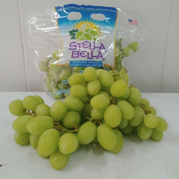 

HJK ANGGUR HIJAU TANPA BIJI / SEEDLESS GREEN GRAPES