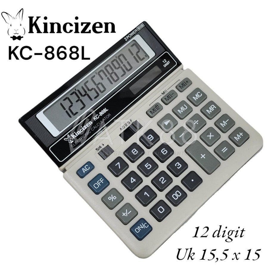 

iK! Calculator / Kalkulator Kincizen KC-868L